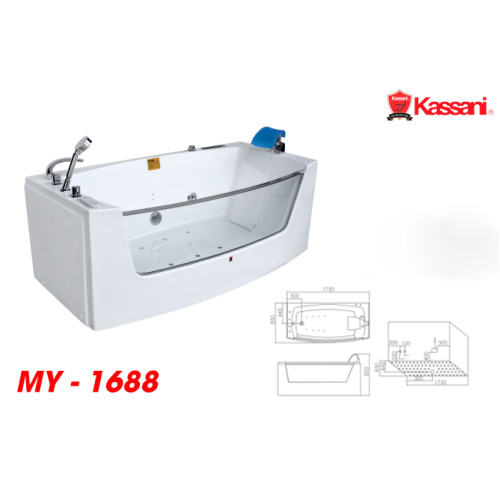 BỒN TẮM CAO CẤP  MASSAGE  KASSANI MY-1688